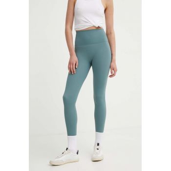 Answear Lab colanti femei, culoarea verde, neted
