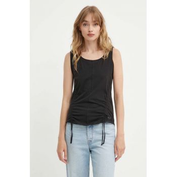 G-Star Raw tricou din bumbac femei, culoarea negru, D24660-4107