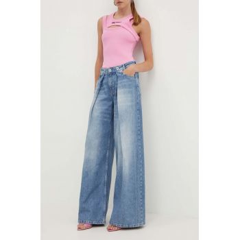 Karl Lagerfeld Jeans jeansi femei high waist, 245J1108