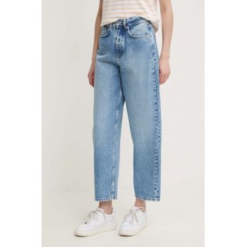 Pepe Jeans jeansi BARREL JEANS UHW femei high waist, PL204739MP4