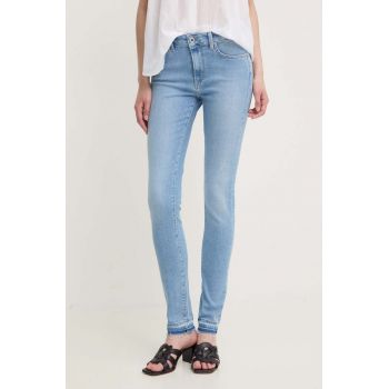 Pepe Jeans jeansi SKINNY JEANS MW femei, PL204728MP9