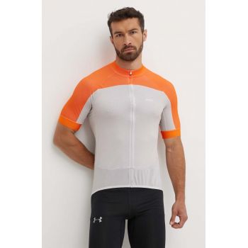 POC tricou de ciclism Essential Road culoarea portocaliu, modelator