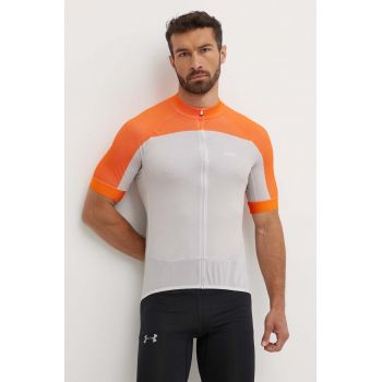 POC tricou de ciclism Essential Road culoarea portocaliu, modelator