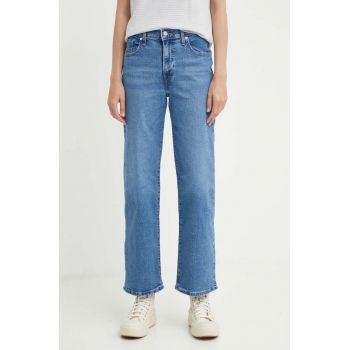 Levi's jeansi HIGH RISE WIDE LEG femei, 72970