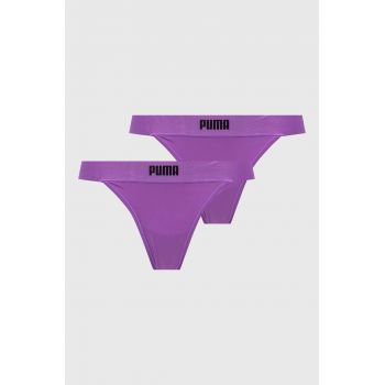 Puma tanga 2-pack culoarea violet, 938314