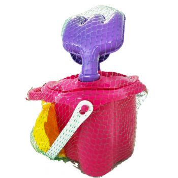 Set 6 jucarii de nisip Pluto Pink