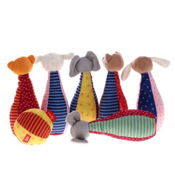 Set minge si popice de plus PlayQ Baby Bowling