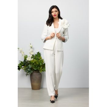 Costum elegant Carlo Alb
