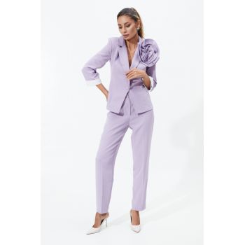 Costum elegant Carlo Lila