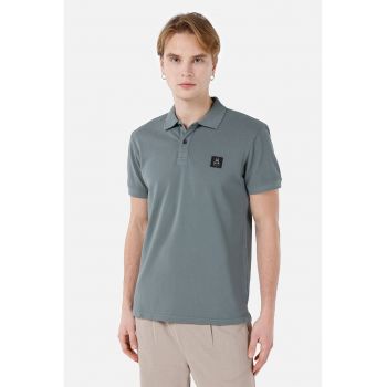 Tricou polo din bumbac pique