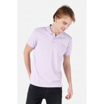 Tricou polo regular fit din bumbac