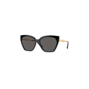 Ochelari de soare cat-eye cu lentile uni