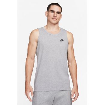 Top cu broderie logo pe piept Sportswear