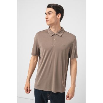 Tricou polo din amestec de modal