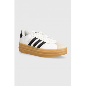 adidas sneakers din piele Vl Court Bold culoarea alb, IH3083