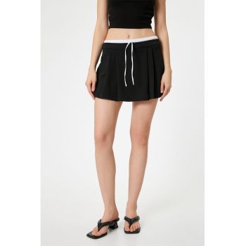 Fusta-pantalon relaxed fit
