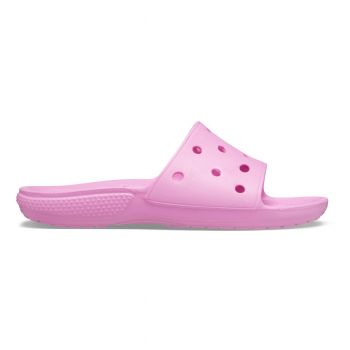 Papuci Classic Crocs Slide Iconic Crocs Comfort Roz - Taffy Pink