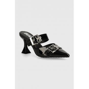 Bianco papuci BIAGLAM femei, culoarea negru, cu toc cui, 11241353