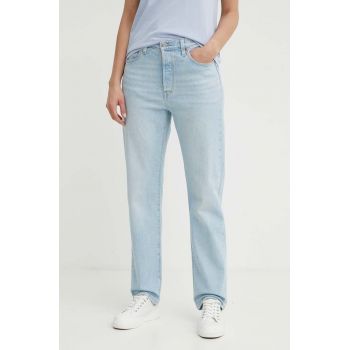 Levi's jeansi 501 CROP femei high waist, 36200