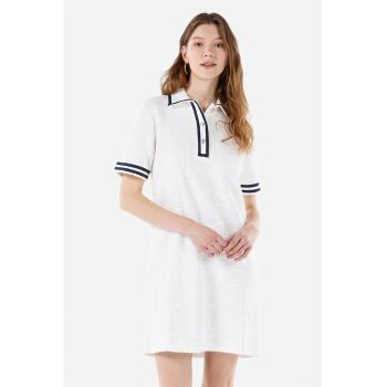 Rochie-tricou polo