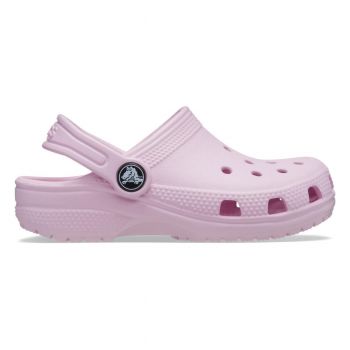 Saboți Crocs Classic Toddlers New clog Roz - Ballerina Pink
