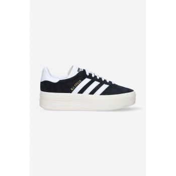 adidas Originals sneakers W Gazelle Bold culoarea negru HQ6912