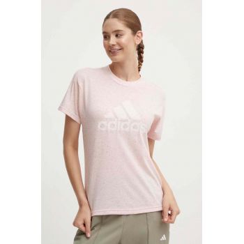 adidas tricou femei, culoarea roz, IW7720