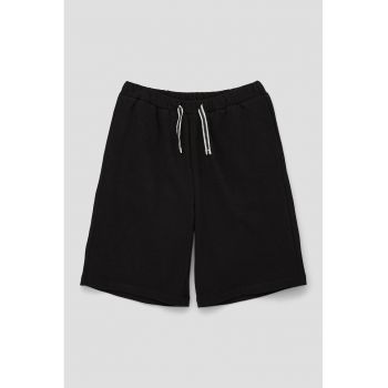 Pantaloni de bumbac cu snur