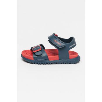 Sandale de piele ecologica cu velcro Fusbetto