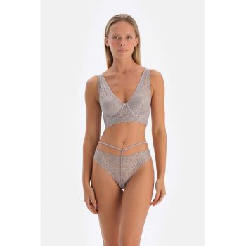 Slip brazilian cu talie inalta