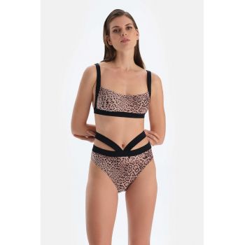 Sutien de baie cu model animal print