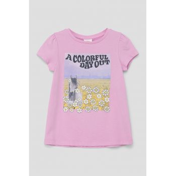 Tricou de bumbac cu imprimeu