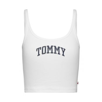 Top crop cu aspect striat