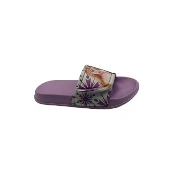 Papuci cu velcro si model cu desene animate