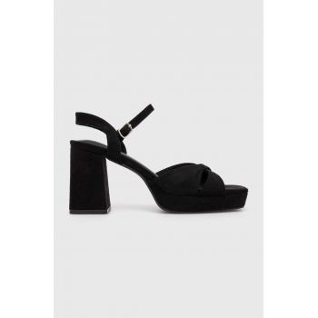 Answear Lab sandale culoarea negru