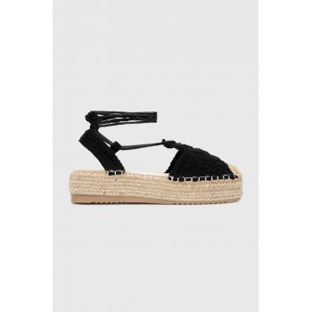 Answear Lab sandale culoarea negru, cu platforma