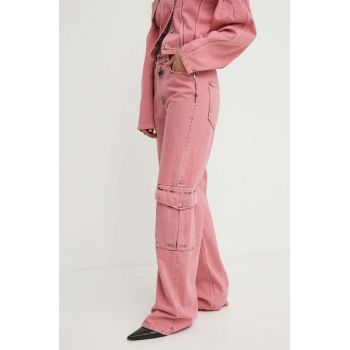 K+LUSHA jeansi femei high waist, KLEPINETDF131KLW11 de firma originali