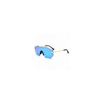 Ochelari de Soare, Zamo, Robo Blue, Protectie UV400, Lentile Policarbonat, Model Sport, Albastru cu Auriu