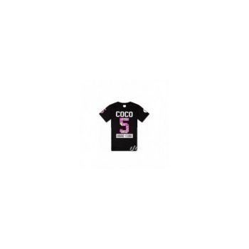 Tricou Barbati, Zamo®, Coco, Homme Femme, cu Imprimeu si Fermoar, Negru, Marimea L