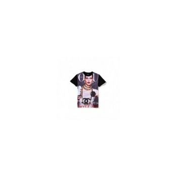 Tricou Barbati, Zamo®, Coco Special, cu Imprimeu Vogue, Revista,, Alb, Marimea L