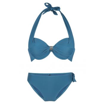 Costum de baie din doua piese - cu decolteu halter 31371