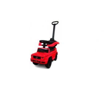 Masinuta copii de impins R-Sport Mercedes G350 AMG Rosu, maner parental detasabil, suport pentru picioare, bara de protectie, melodii si claxon, greutate maxima admisa 25 kg