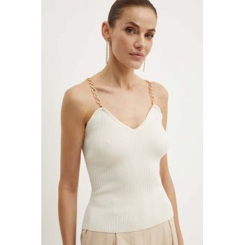 Morgan top MUSTO femei, culoarea bej, MUSTO