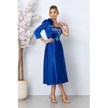 Rochie de ocazie Aislinn Albastru Regal