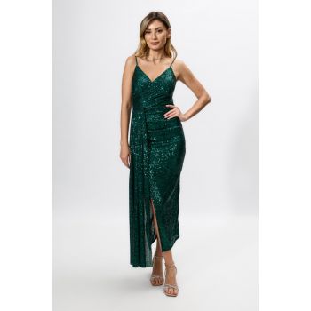 Rochie de ocazie Mirissa Verde