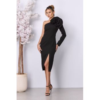 Rochie eleganta Giselle Neagra