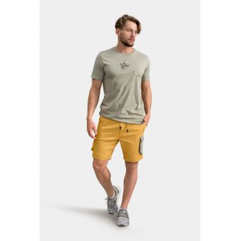 Pantaloni scurti cargo cu talie ajustabila