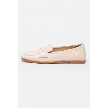Pantofi loafer din piele lacuita Celeste