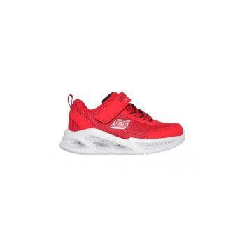 Pantofi sport cu banda velcro si lumini LED