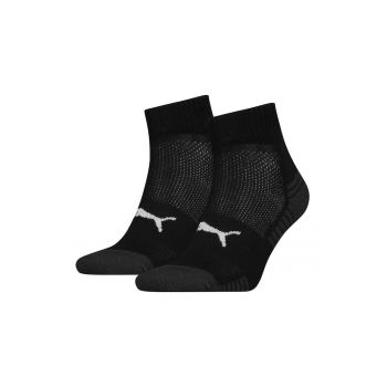 Set de sosete unisex scurte cu logo - 2 perechi